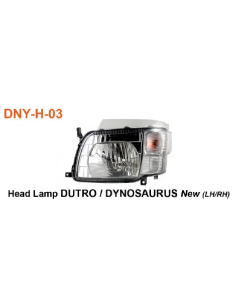 Lampu Depan DUTRO / DYNOSAURUS New (LH/RH)
