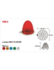 Lampu KM-3 PLASTIK