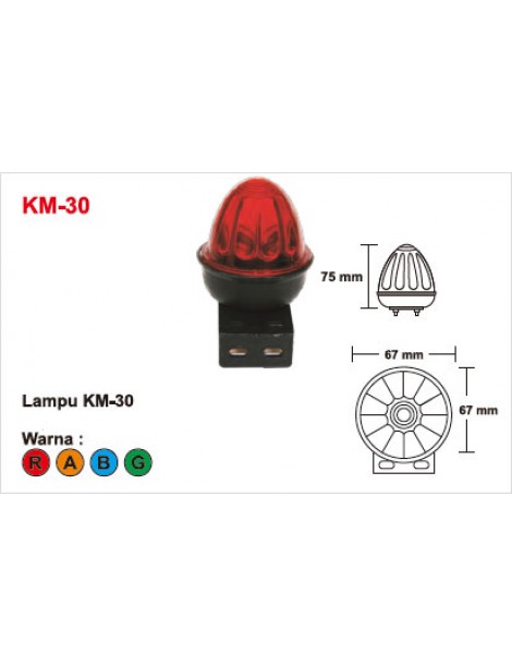 Lampu KM-30